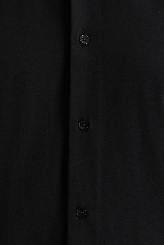 Erkek Giyim - Uzun Kol Slim Fit Dar Kesim Klasik Gömlek