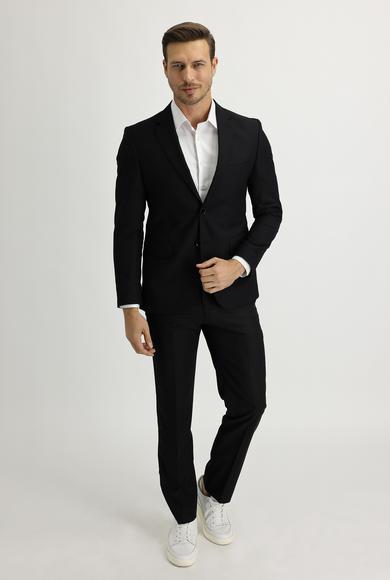 Erkek Giyim - SİYAH 50 Beden Klasik Takım Elbise