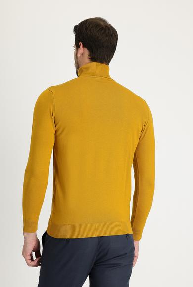Erkek Giyim - HARDAL L Beden Balıkçı Yaka Regular Fit Triko Kazak