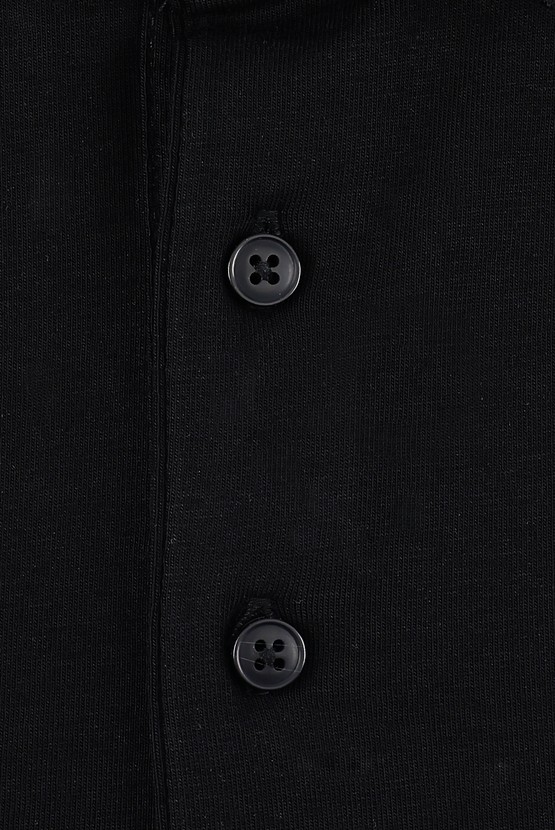 Erkek Giyim - Büyük Beden Polo Yaka Pamuklu Süprem Tişört