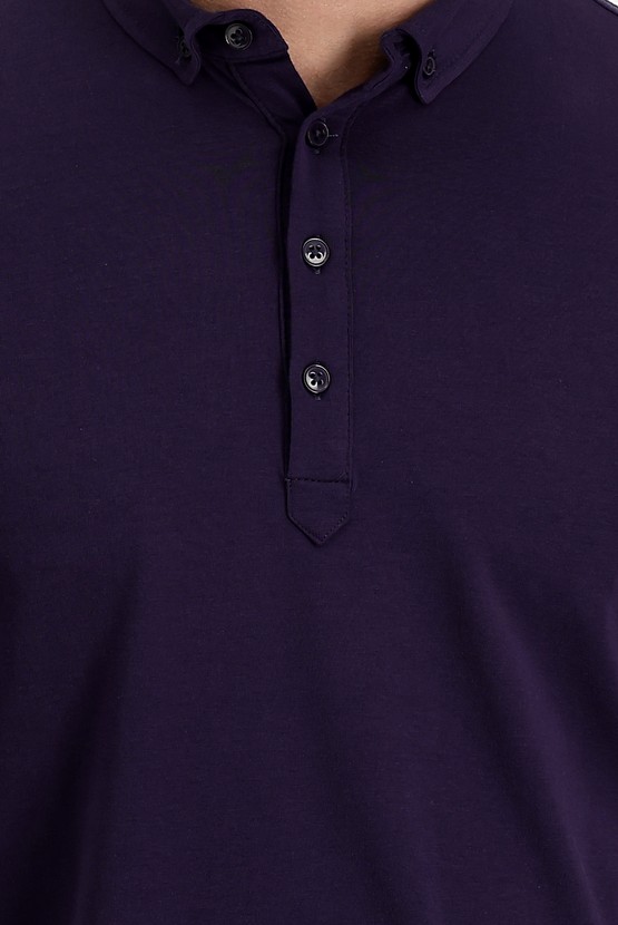 Erkek Giyim - Yarım İtalyan Yaka Süprem Tişört