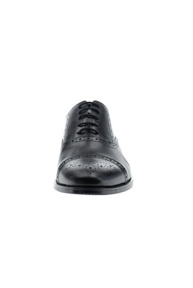 Erkek Giyim - ORTA LACİVERT 41 Beden Klasik Deri Ayakkabı