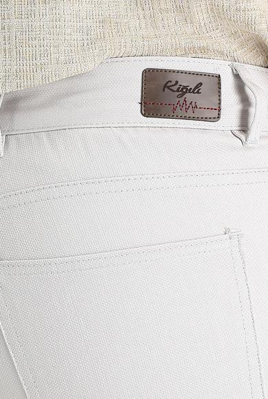 Erkek Giyim - TAŞ 50 Beden Regular Fit Likralı Kanvas / Chino Pantolon