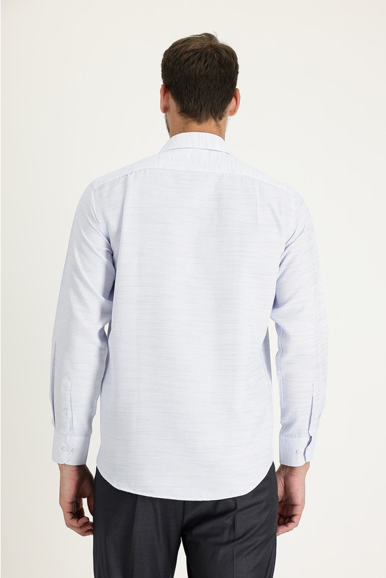 Erkek Giyim - Uzun Kol Klasik Pamuklu Gömlek