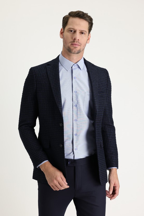 Erkek Giyim - Klasik Desenli Ceket