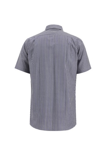 Kısa Kol Regular Fit Ekose Gömlek