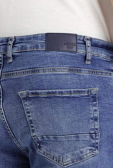 Erkek Giyim - İNDİGO 31 Beden Slim Fit Likralı Denim Pantolon