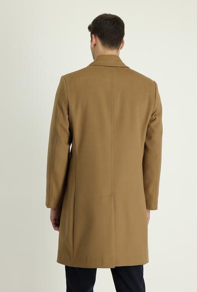 Erkek Giyim - CAMEL 66 Beden Klasik Palto