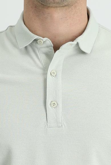 Erkek Giyim - TAŞ S Beden Polo Yaka Regular Fit Pamuk Tişört