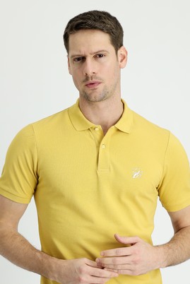 Sarı
      
      Polo Yaka Regular Fit Baskılı Tişört