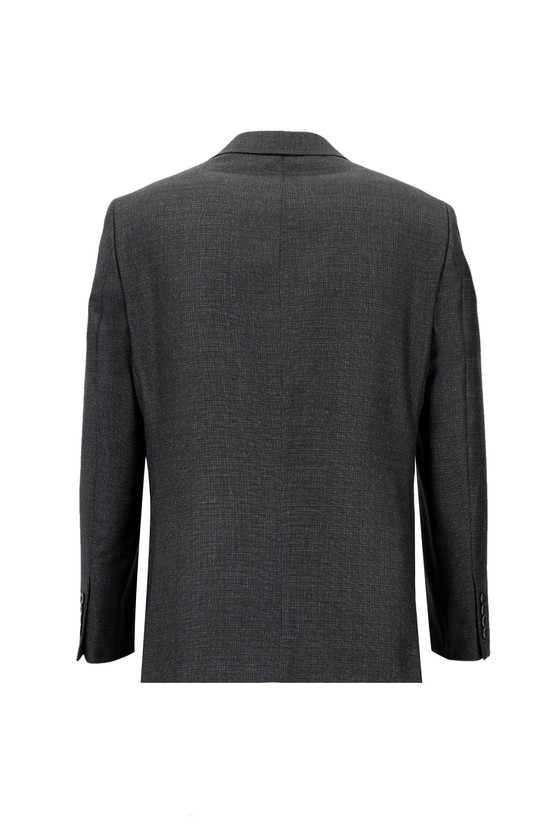 Erkek Giyim - Relax Fit Rahat Kesim Desenli Ceket