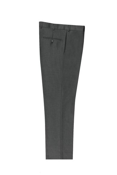 Erkek Giyim - KOYU FÜME 50 Beden Klasik Kumaş Pantolon