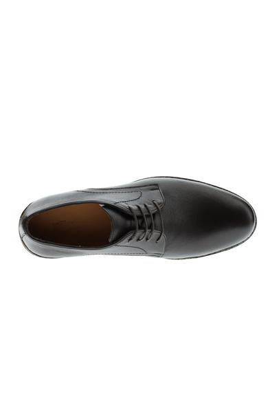 Erkek Giyim - ORTA KAHVE 44 Beden Bağcıklı Klasik Deri Ayakkabı