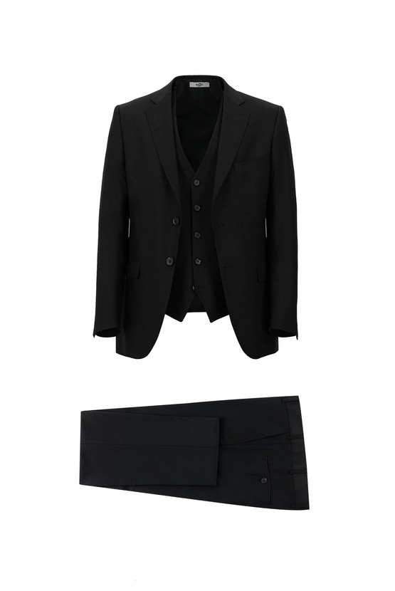 Erkek Giyim - Klasik Yelekli Takım Elbise