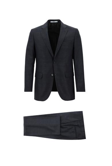 Erkek Giyim - MARENGO 54 Beden Slim Fit Klasik Takım Elbise