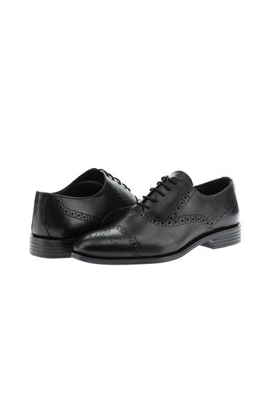 Erkek Giyim - SİYAH 40 Beden Klasik Deri Ayakkabı