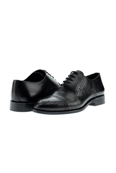 Erkek Giyim - SİYAH 44 Beden Klasik Deri Ayakkabı