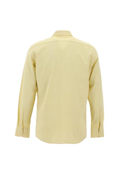 Erkek Giyim - HARDAL M Beden Uzun Kol Klasik Pamuk Gömlek