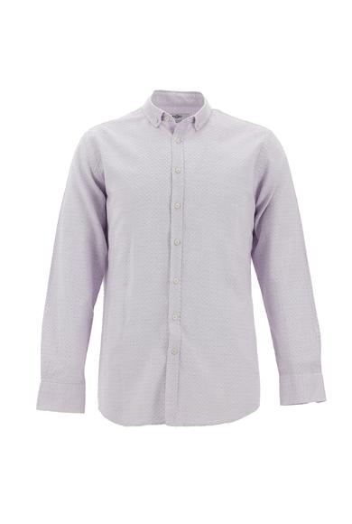 Erkek Giyim - LİLA M Beden Uzun Kol Klasik Pamuk Gömlek