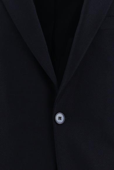 Erkek Giyim - ORTA LACİVERT 58 Beden Klasik Takım Elbise