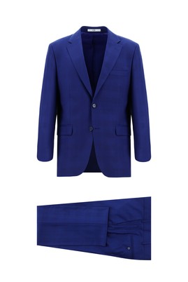 Saks Mavi
      
      Klasik Ekose Takım Elbise