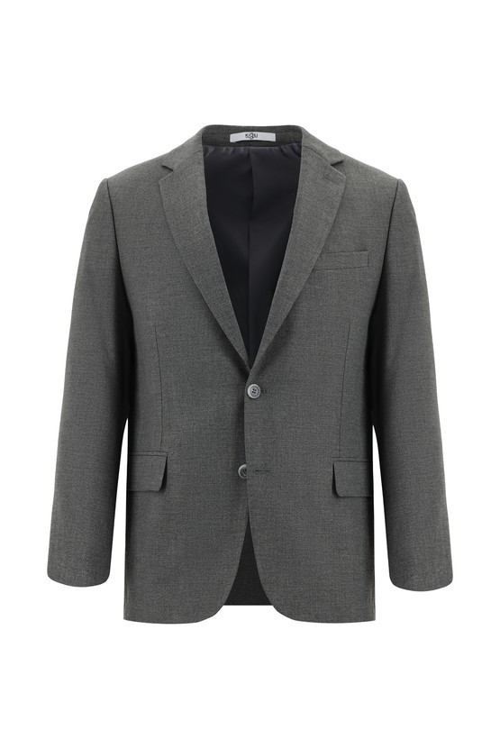 Erkek Giyim - Klasik Desenli Pamuklu Ceket