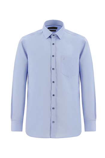 Uzun Kol Non Iron Oxford Klasik Pamuk Gömlek