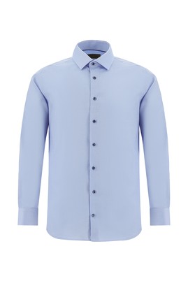 Uzun Kol Slim Fit Non Iron Oxford Klasik Pamuk Gömlek