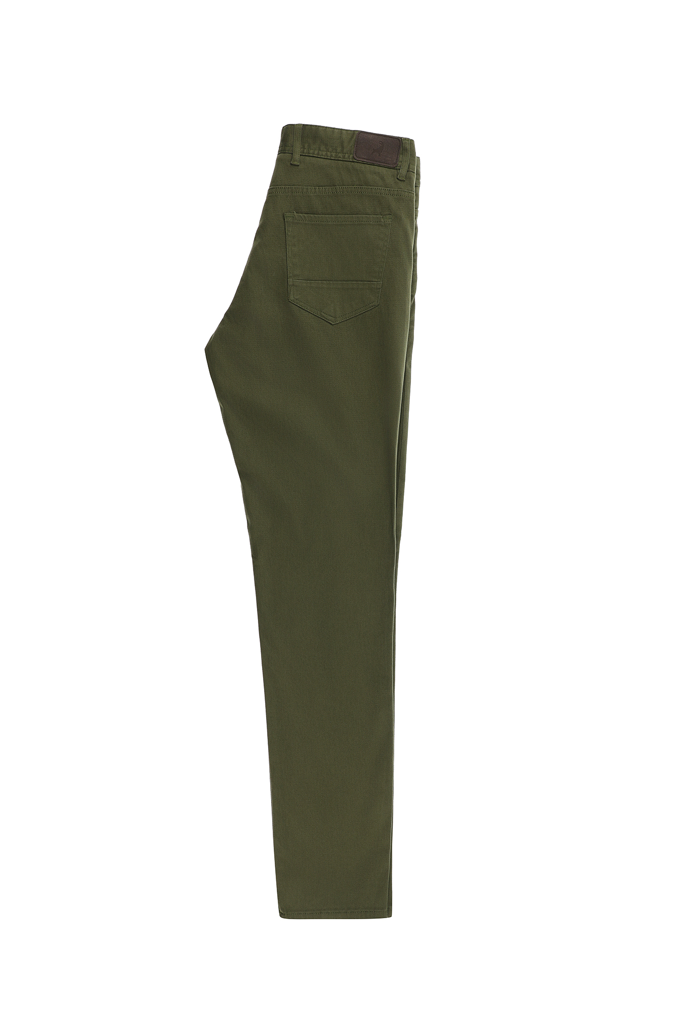 Regular Fit Desenli Likralı Kanvas / Chino Pantolon_2