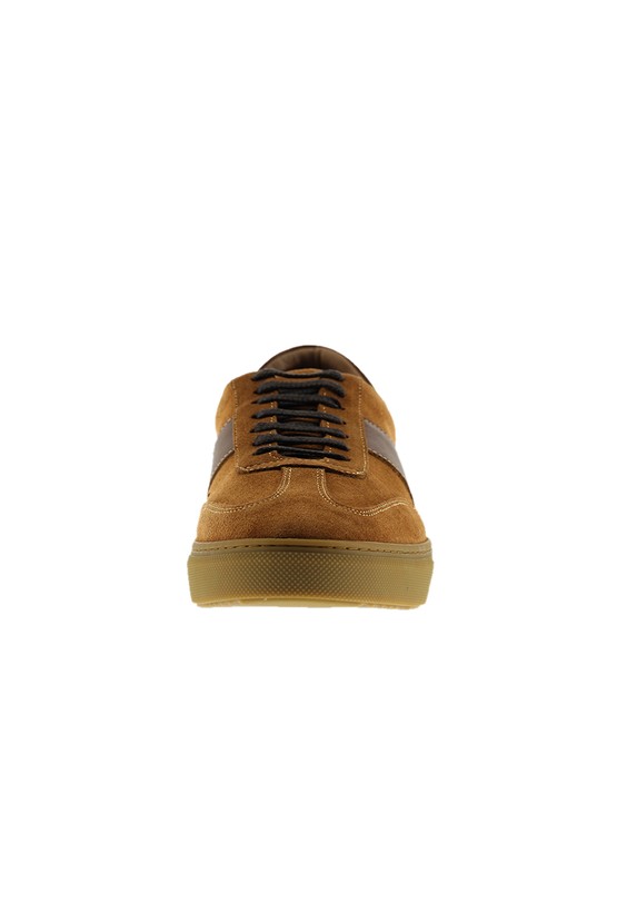 Erkek Giyim - Sneaker Deri Ayakkabı
