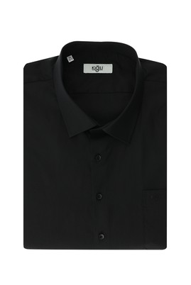 Siyah
      
      Büyük Beden Uzun Kol Klasik Pamuklu Gömlek