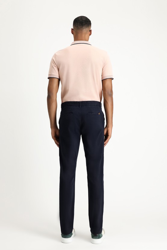 Erkek Giyim - Regular Fit Likralı Kanvas/ Chino Pantolon