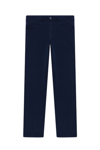 Regular Fit Likralı Kanvas / Chino Pantolon