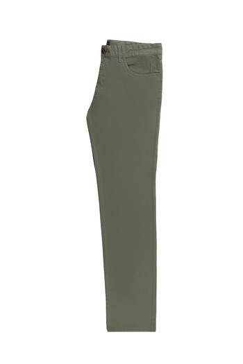 Regular Fit Likralı Kanvas / Chino Pantolon