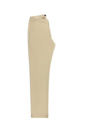Regular Fit Likralı Kanvas / Chino Pantolon