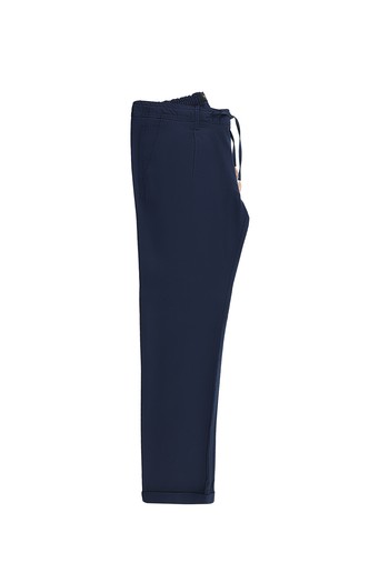 Regular Fit Likralı Beli Lastikli İpli Pantolon