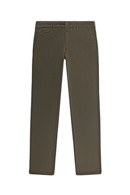 Regular Fit Likralı Kanvas / Chino Pantolon