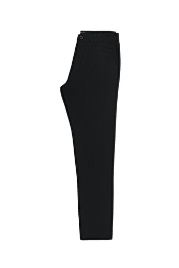 Regular Fit Desenli Likralı Kanvas / Chino Pantolon