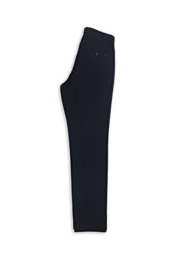Regular Fit Likralı Kanvas / Chino Pantolon