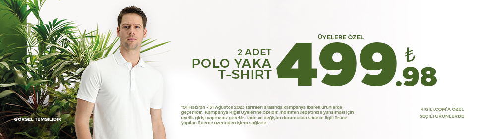 2 Adet Polo Tişört 499.98TL